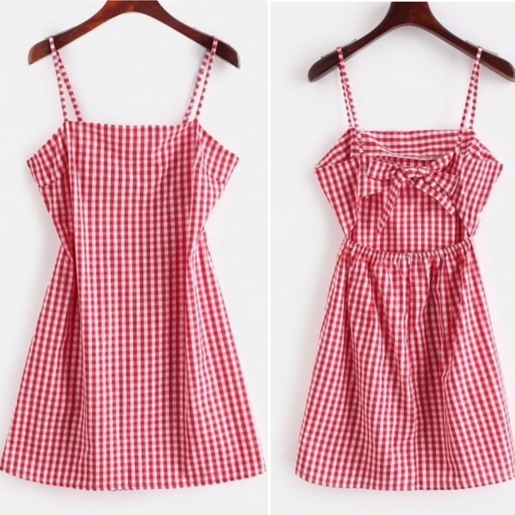 Zaful Dresses & Skirts - LAST ONE SALE!!Gingham Dress